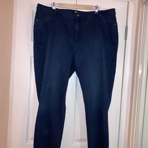 Woman’s 22W Style & Co “slim leg” blue jeans